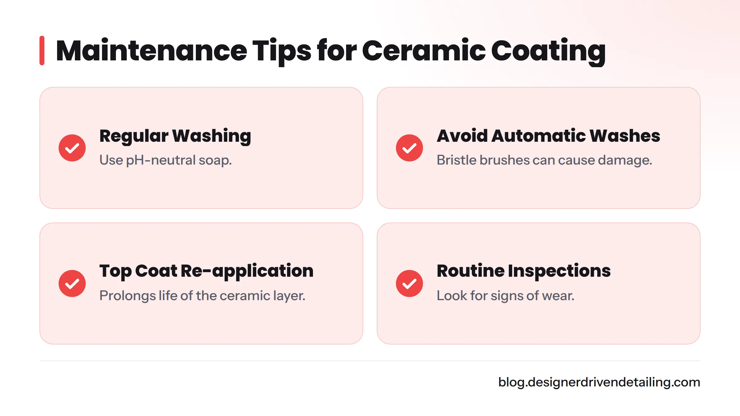 Tips for maintaining the lifespan of ceramic coatings.