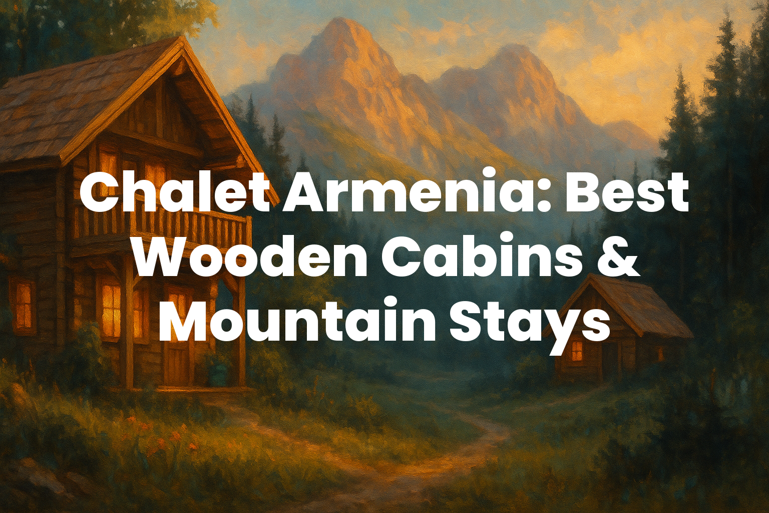Chalet Armenia: Best Wooden Cabins & Mountain Stays
