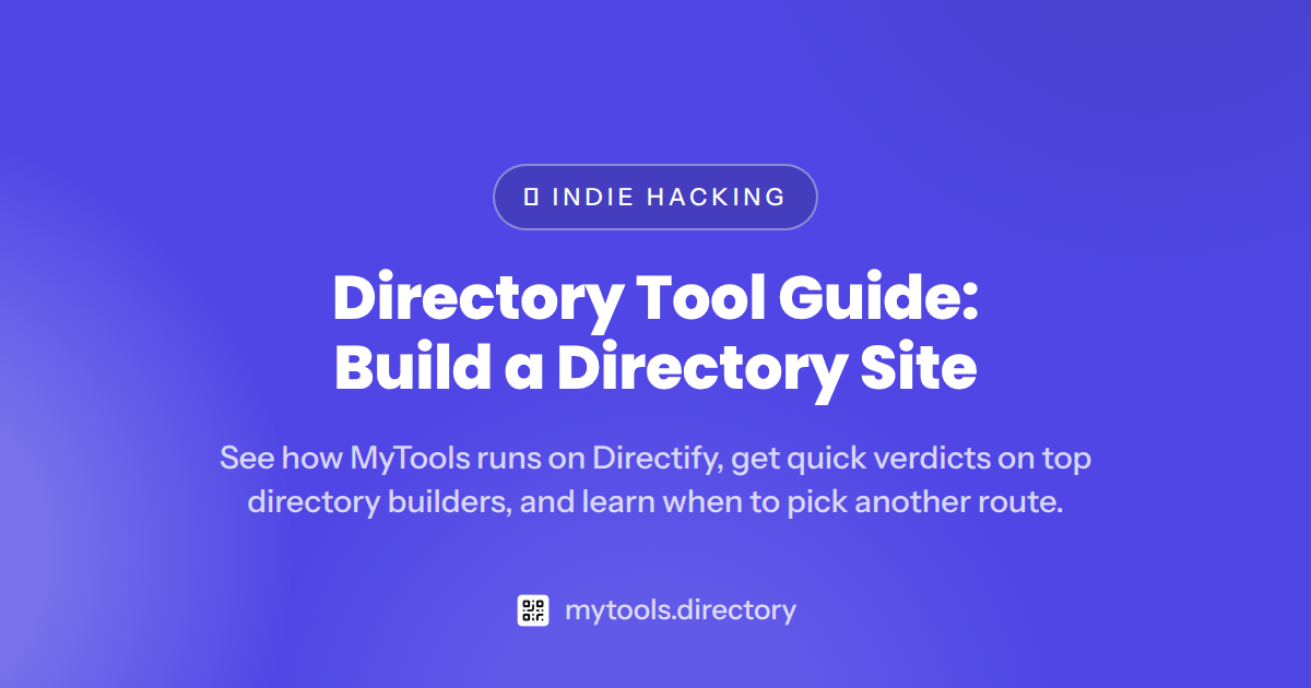 Directory Tool Guide: Build a Directory Site in 2026