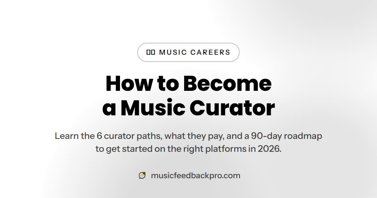 How to Become a Music Curator in 2026