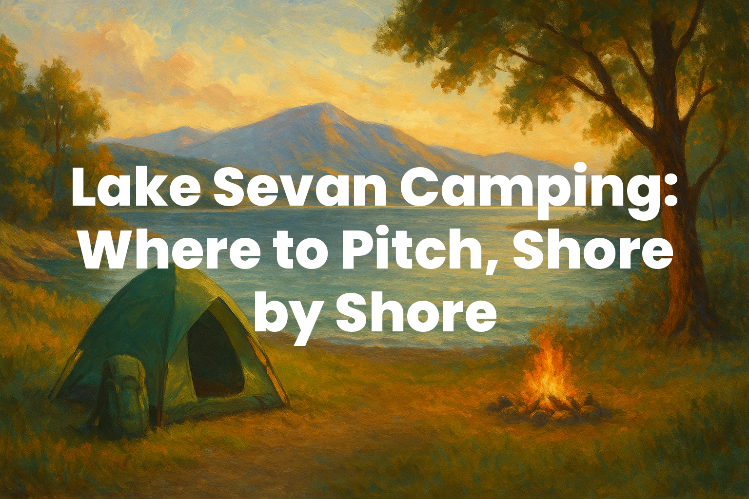 Lake Sevan Camping: Where to Pitch, Shore by Shore