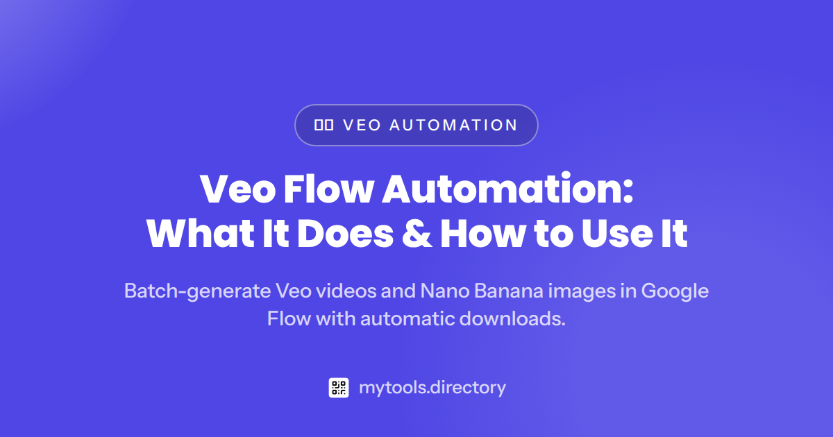 Veo Flow Automation: What It Does & How to Use It — veo automation