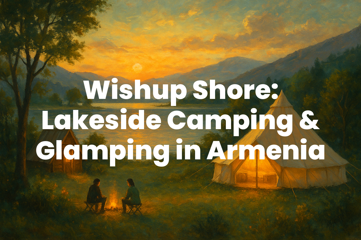 Wishup Shore: Lakeside Camping & Glamping in Armenia